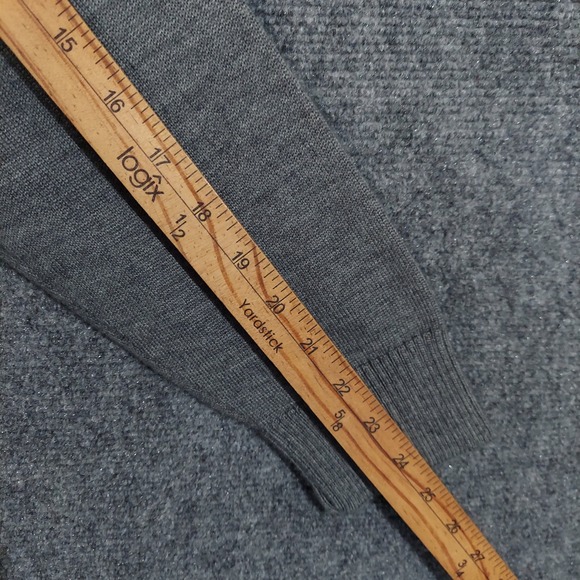 Michael‎ Kors Sweater Mens Small Wool Blend Full Zip Two Pocket Casual Jacket - Picture 8 of 9